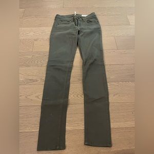 RAG & BONE Size 26 Mid-rise Skinny Green Jeans